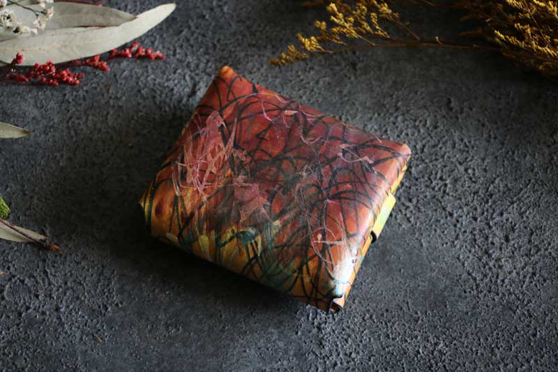 カード札専用革財布